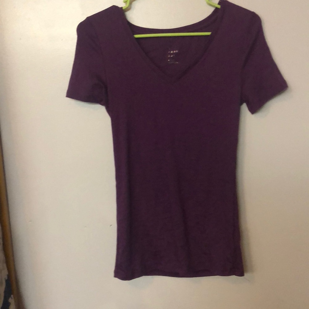 Purple short sleeve